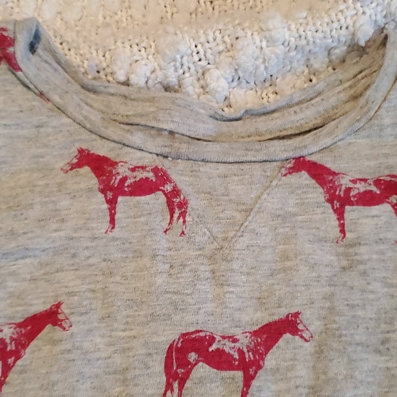 Horse long sleeve tee - Picture 2 of 3